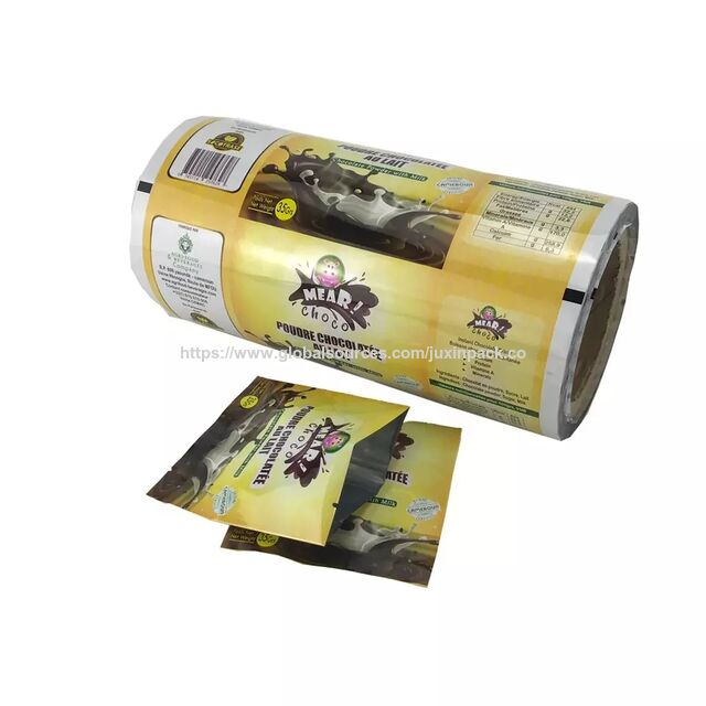 Rouleaux de film d'emballage personnalisés, laminage pour shampooing, petits paquets, détergent à lessive, emballage plastique