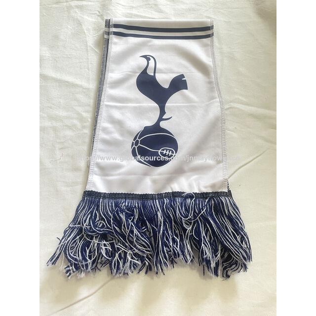 100% Polyester Promotion Benutzerdefinierter Fußball Fans Schal Druck Winter Team Schal