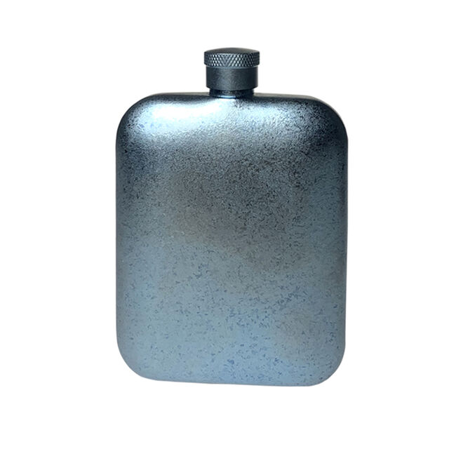 Meilleure Qualité Flasque en Titane Ultralégère Portable Étanche Poche Flasque Flacon avec Bouchon à Vis Clip & Entonnoir