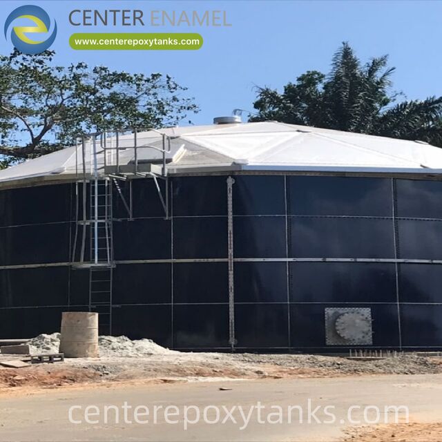 Geodätische Aluminium-Kuppel für Regenwassertanks: Verhindert die Verunreinigung von Regenwasser