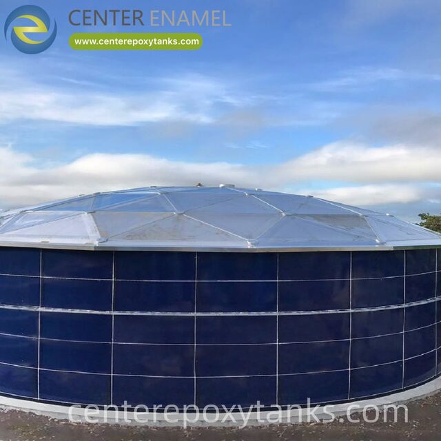 Geodätische Aluminium-Kuppel für Regenwassertanks: Verhindert die Verunreinigung von Regenwasser