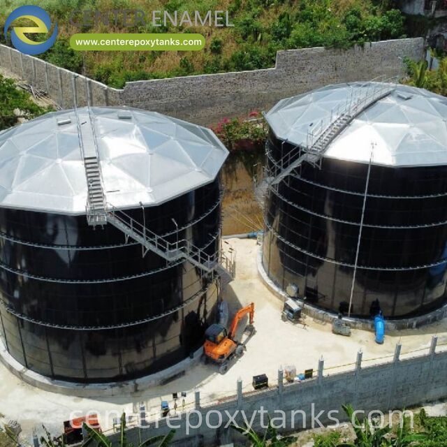 Geodätische Aluminium-Kuppel für Regenwassertanks: Verhindert die Verunreinigung von Regenwasser