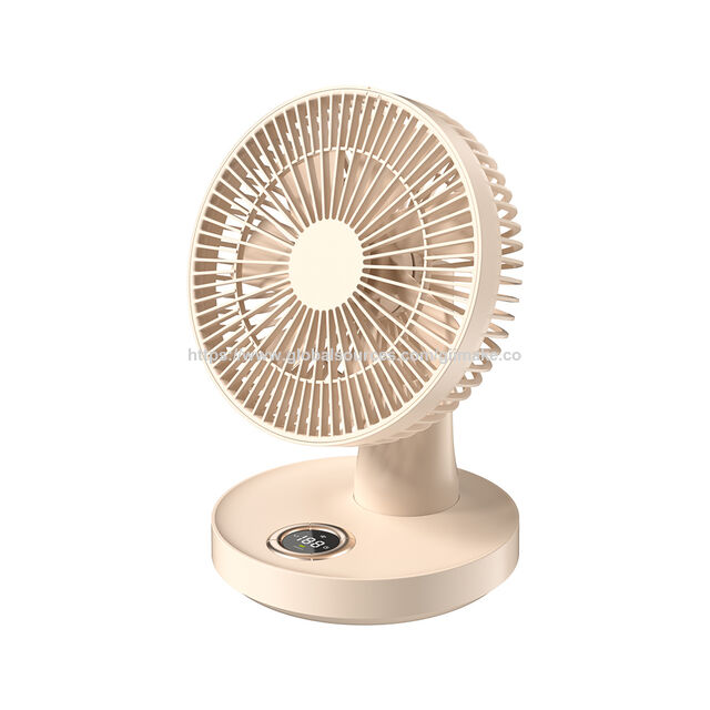 Mini Ventilateur USB Portable à Batterie, Design Unique pour Bureau, Rechargeable et Sans Fil, Idéal pour Voiture, Camping-Car et Camping