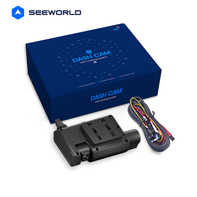 SEEWORLD كاميرا لوحة القيادة مزدوجة 1080P GPS مع مستشعر ADAS و DMS لمراقبة السيارات والشاحنات والحافلات