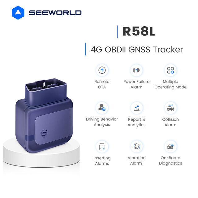 جهاز تتبع نظام تحديد المواقع العالمي (GPS) 4G OBD2 للتشخيص CAT 4 مع وضع تشغيل متعدد وإنذار إدخال لتتبع السيارة