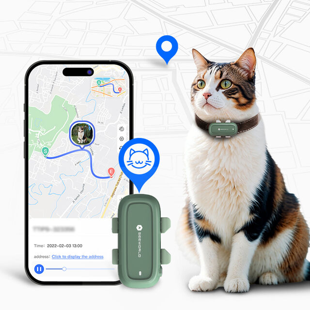 جهاز تتبع الحيوانات الأليفة متعدد الوظائف بتقنية 4G GPS مع بلوتوث وواي فاي، مراقبة الصحة والبحث عن الحيوانات الأليفة