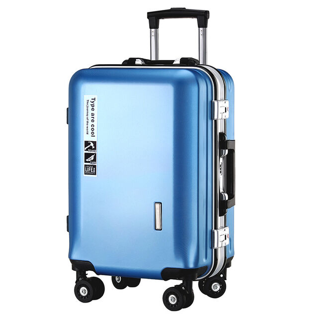 Mala de Viagem de Negócios Moderna, Mala Spinner de Grande Capacidade para Estudantes