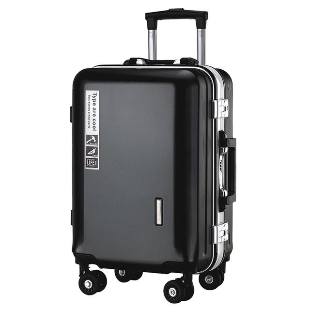 Mala de Viagem de Negócios Moderna, Mala Spinner de Grande Capacidade para Estudantes