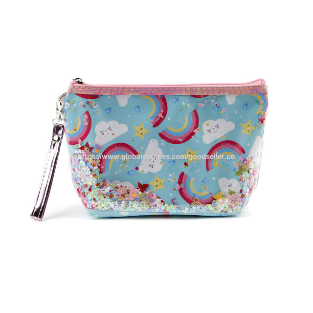 Transparente PVC Kosmetiktasche Wasserdicht Werbe Make-up Reise Einkaufstasche mit Reißverschluss und Griff