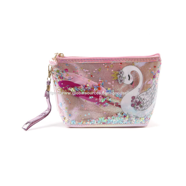 Transparente PVC Kosmetiktasche Wasserdicht Werbe Make-up Reise Einkaufstasche mit Reißverschluss und Griff