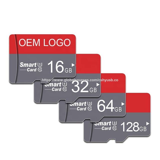 Mini SD-Karte Klasse 10 U3 TF Speicher für Handys & 4K-Kamera Kunststoff 4GB bis 1TB Kapazität