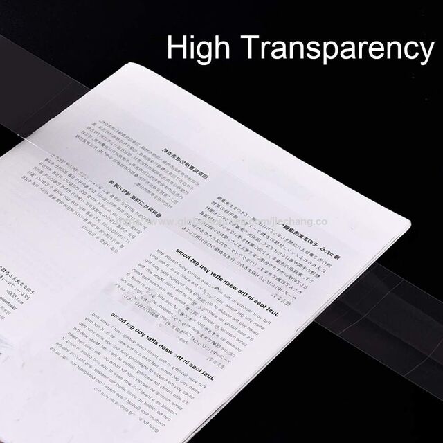Hochleistungs-Packband 6 Rollen, Gesamt 360Y, Transparent, 2.7 mil, 48 mm x 55 m, Ultra Stark, Nachfüllpackung für Verpackung und Versand