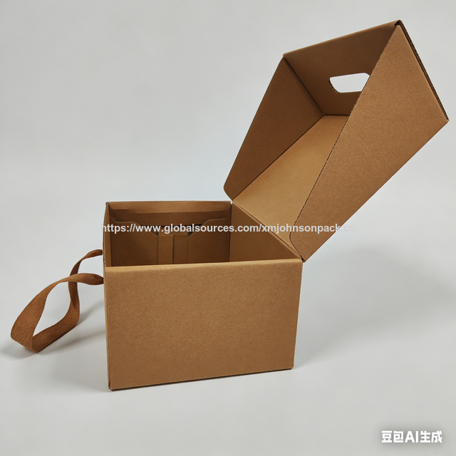 Kotak kertas kraft, kotak bergelombang, kotak hadiah, kotak kemasan dengan logo Anda, semua ukuran dapat diterima.
