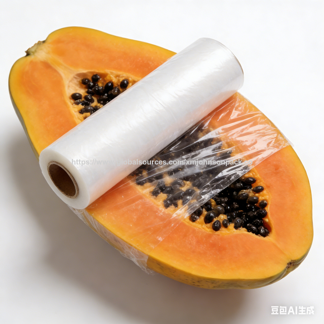 MU Fábrica Paquete de Carga Rollo Polietileno Plástico Transparente Lldpe Embalaje Film Estirable Transparente para Palets Film Retráctil para Embalaje
