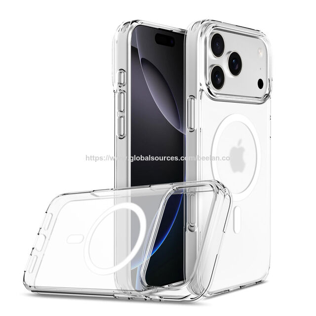 Coque de téléphone TPU PC résistante aux rayures et durable, adaptée à la série iPhone 17 avec Magsafe