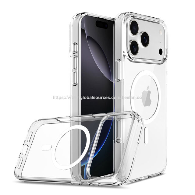 Coque de téléphone TPU PC résistante aux rayures et durable, adaptée à la série iPhone 17 avec Magsafe