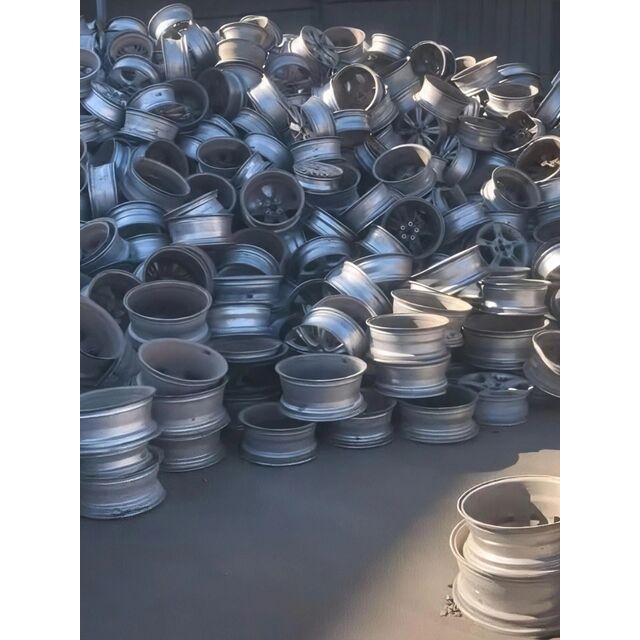 Preço de Fabricante da China Sucata de Roda de Alumínio de Disco Inteiro para Reciclagem em Lingotes de Liga de Engenharia