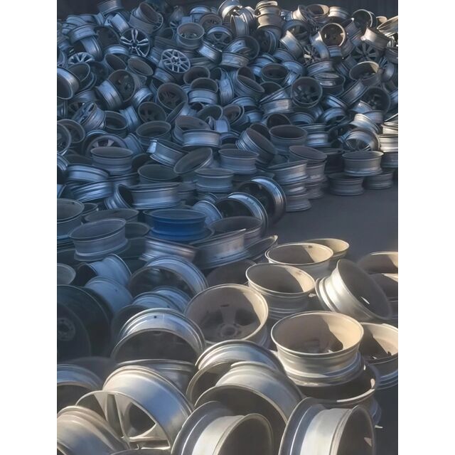 Preço de Fabricante da China Sucata de Roda de Alumínio de Disco Inteiro para Reciclagem em Lingotes de Liga de Engenharia