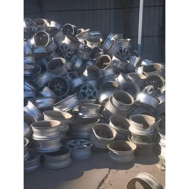 Preço de Fabricante da China Sucata de Roda de Alumínio de Disco Inteiro para Reciclagem em Lingotes de Liga de Engenharia