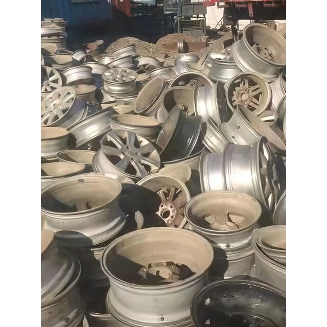 Preço de Fabricante da China Sucata de Roda de Alumínio de Disco Inteiro para Reciclagem em Lingotes de Liga de Engenharia
