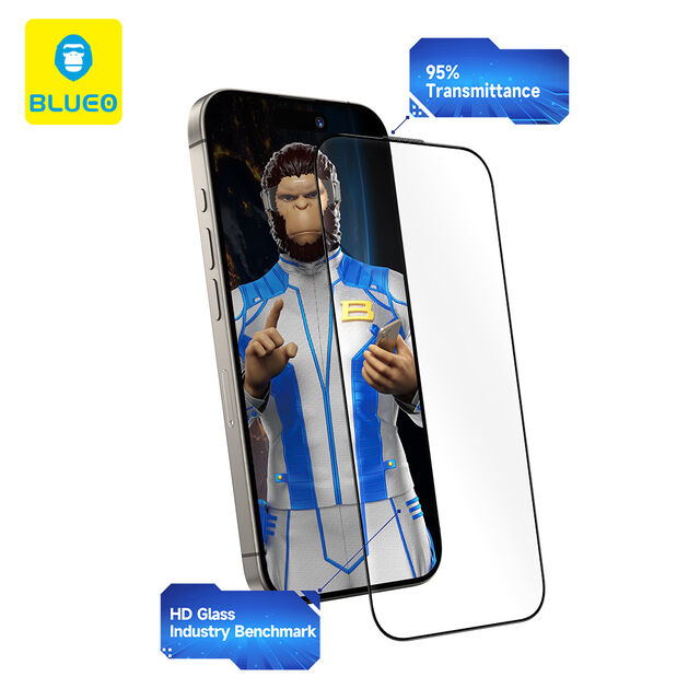 Mayorista de Vidrio Templado 3D de Resina AR HD Ultra Clara para iPhone 17 Pro Max 2026 con Herramientas de Instalación y Aplicador - Precio de Fábrica