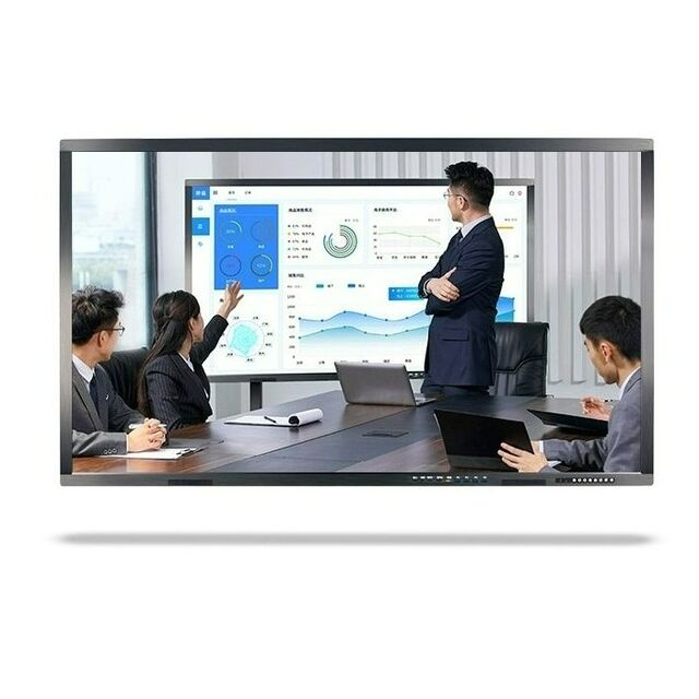 وحدة معالجة مركزية لغرفة الاجتماعات بنظام تشغيل مزدوج | معالج i5-12th 16+256GB شاشة لمس LED مقاس 65 بوصة | نظام Windows Android 16 | سبورة بيضاء إلكترونية