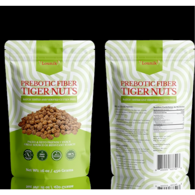 Tigernuts Premium (Chufa | Procesadas y Empaquetadas