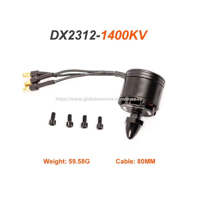 Motor Brushless 2312 1100KV/980KV/1400KV para Drones de Corrida e Máquinas de Travessia - Motor Específico DX2312-980KV