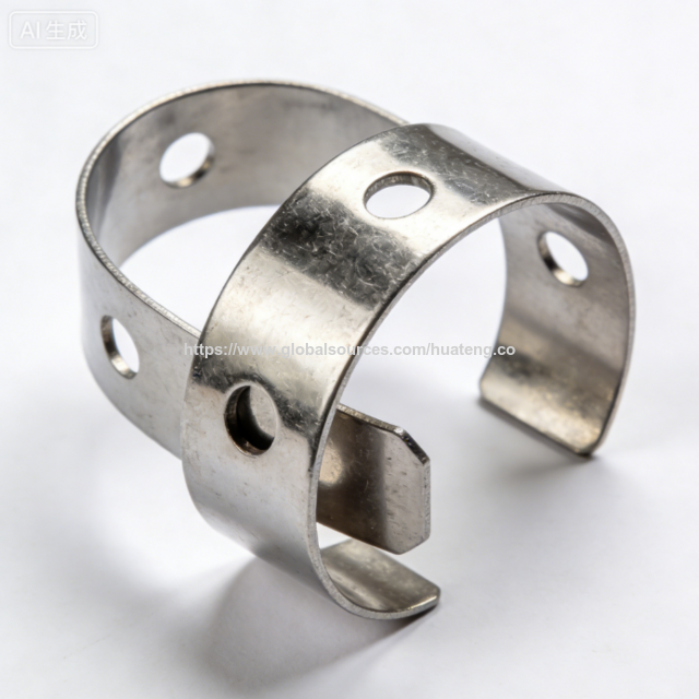 Fabricação de Chapas Metálicas OEM ODM - Peças de Clipe de Aço Inoxidável, Cobre, Alumínio e Ferro com Corte a Laser, Dobra e Estampagem