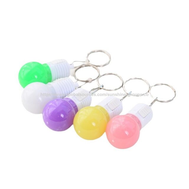 Mini LED-Glühbirnen-Anhänger mit Schlüsselanhänger – Kleine Hängelampe, ideal für Werbegeschenke und Souvenirs