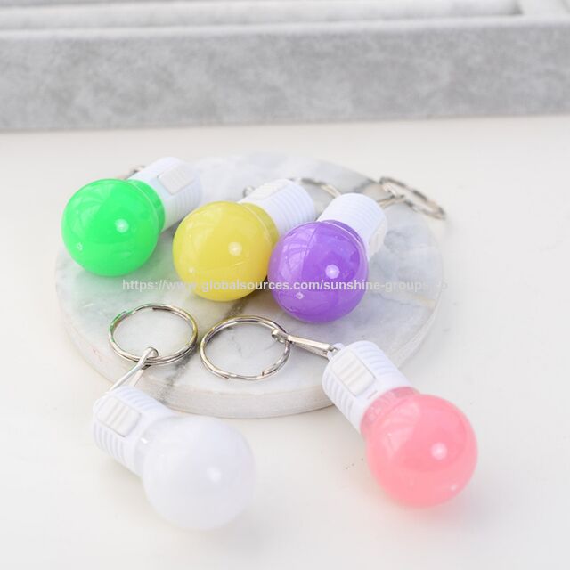 Mini LED-Glühbirnen-Anhänger mit Schlüsselanhänger – Kleine Hängelampe, ideal für Werbegeschenke und Souvenirs