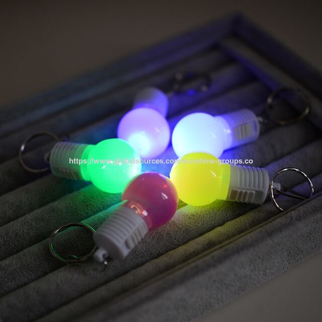 Mini LED-Glühbirnen-Anhänger mit Schlüsselanhänger – Kleine Hängelampe, ideal für Werbegeschenke und Souvenirs