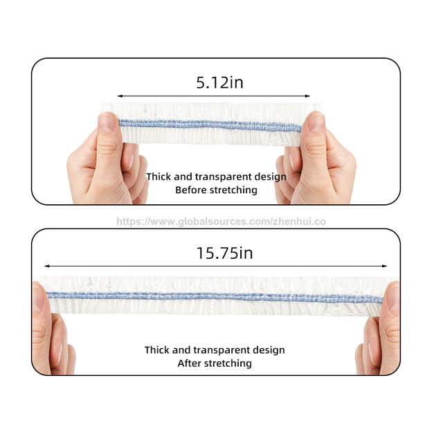 Rollo de Film Transparente Desechable de PE de Grado Alimenticio - 300mm de Ancho, Alta Elasticidad para Frescura Óptima - Ideal para Uso Alimentario