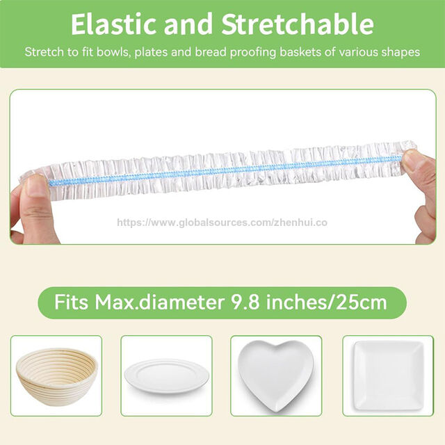 Rollo de Film Transparente Desechable de PE de Grado Alimenticio - 300mm de Ancho, Alta Elasticidad para Frescura Óptima - Ideal para Uso Alimentario