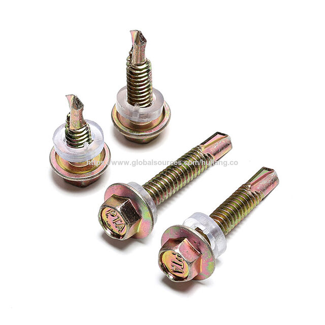 Galvanized Hex Flange Head Self-drilling Screw