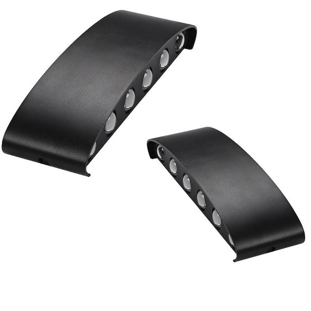 Lámpara de pared LED moderna impermeable para patio interior y exterior, apliques LED decorativos para exteriores de hotel