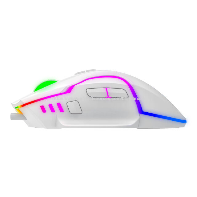Vente Directe Usine : Souris Gaming Sans Fil avec Rétroéclairage Coloré et Port Type-C Rechargeable pour Gamers