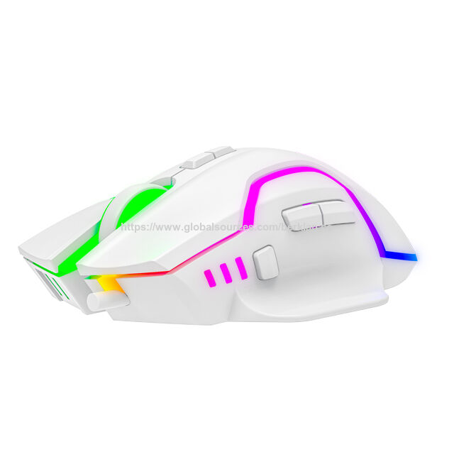 Vente Directe Usine : Souris Gaming Sans Fil avec Rétroéclairage Coloré et Port Type-C Rechargeable pour Gamers