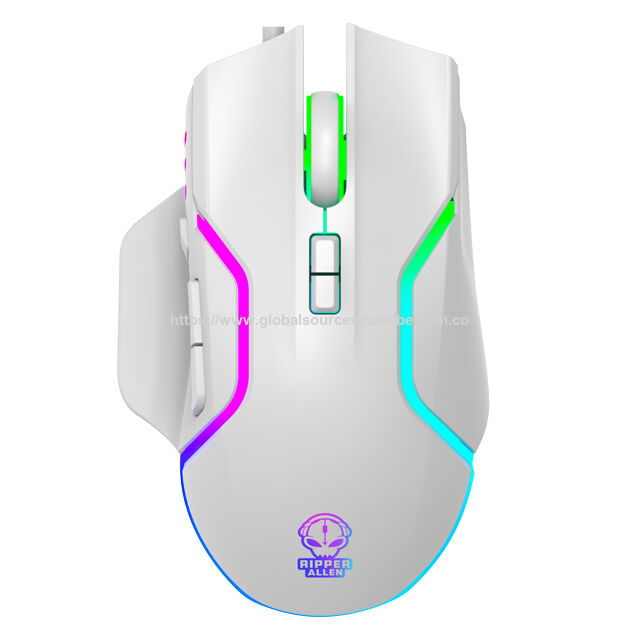 Vente Directe Usine : Souris Gaming Sans Fil avec Rétroéclairage Coloré et Port Type-C Rechargeable pour Gamers