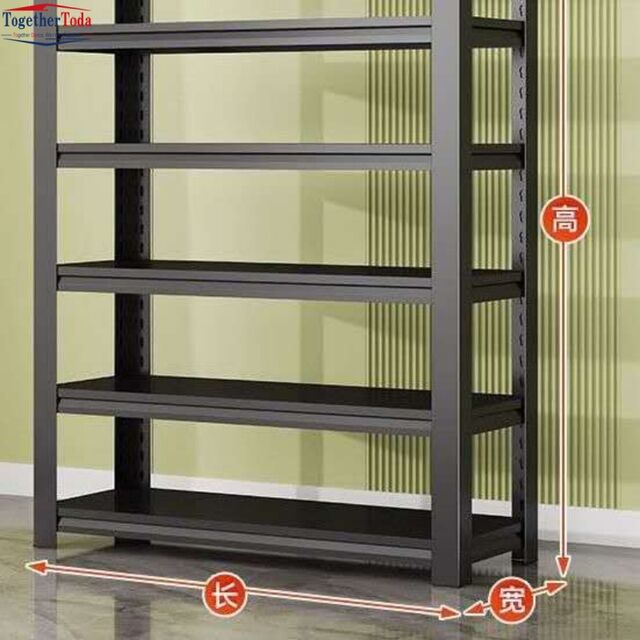 Étagères d'Angle Robustes à 4 Niveaux en Acier, Racks de Rangement Métalliques Polyvalents pour Maison, Salon, Bureau