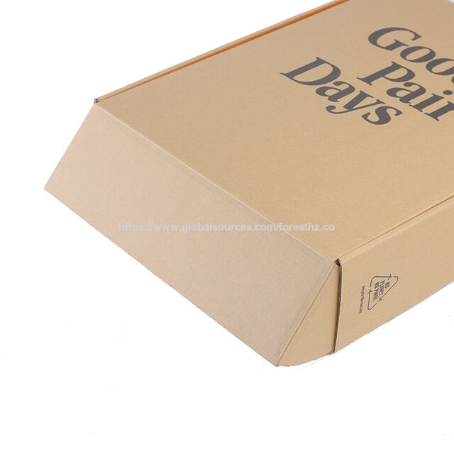Individuelle orangefarbene Logo-Schönheits-/Stoffverpackungs-Mailer-Wellpappe-Geschenkverpackungsbox mit individuellem Logo-Druck