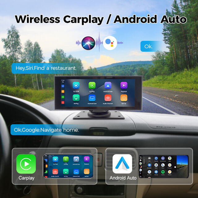Maustor مصنع في المخزون شاشة عالمية IPS مقاس 6.86 بوصة لاسلكية Carplay Android Auto MP5 مشغل دي في دي متعدد الوسائط للسيارة