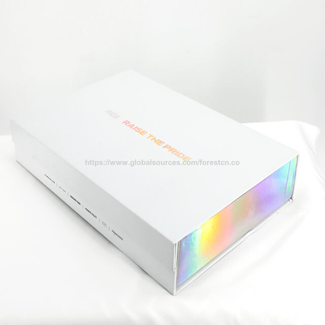 Kosmetische Magnet-Geschenkbox mit individuellem Laser-Faltdesign und Logo für Weihnachten und Muttertag