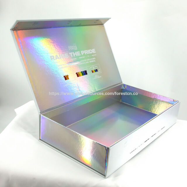 Kosmetische Magnet-Geschenkbox mit individuellem Laser-Faltdesign und Logo für Weihnachten und Muttertag