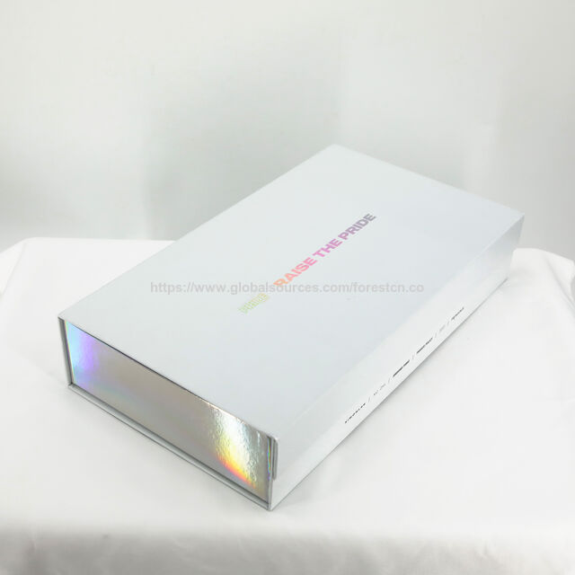 Kosmetische Magnet-Geschenkbox mit individuellem Laser-Faltdesign und Logo für Weihnachten und Muttertag