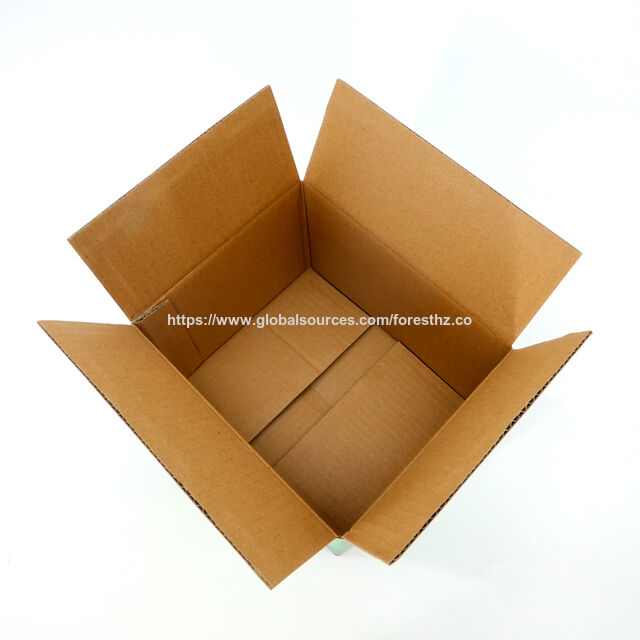 Caja de envío corrugada con impresión personalizada, impresión de logotipo a todo color, cartón de envío