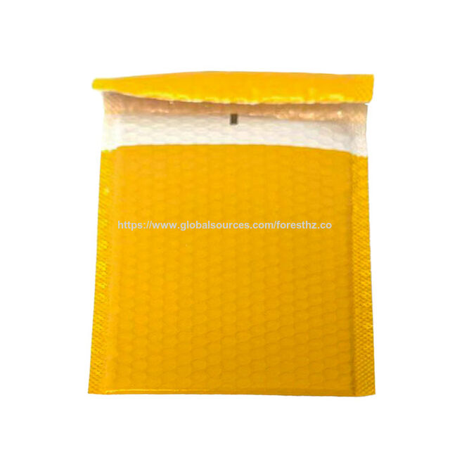 Hochwertige, kundenspezifische Luftpolstertasche mit Logo, Versandtasche in Nude-Farbe für den Versand