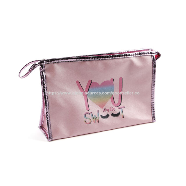 PU Cosmetic Bag Custom New Product Travel Large Capacity Makeup Bag