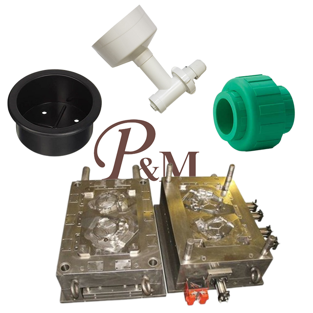 P&M Moldes de Inyección de Plástico de Precisión, Herramientas de Moldeo por Inyección, Acero Inoxidable