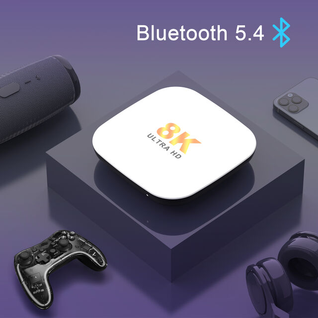 H96 MAX M2 PLUS STB Rockchip RK3528 BT 5.4 Wifi 6 8K Streaming Internet Super Box Anpassbare Smart Google Android 14 Set-Top-TV-Box